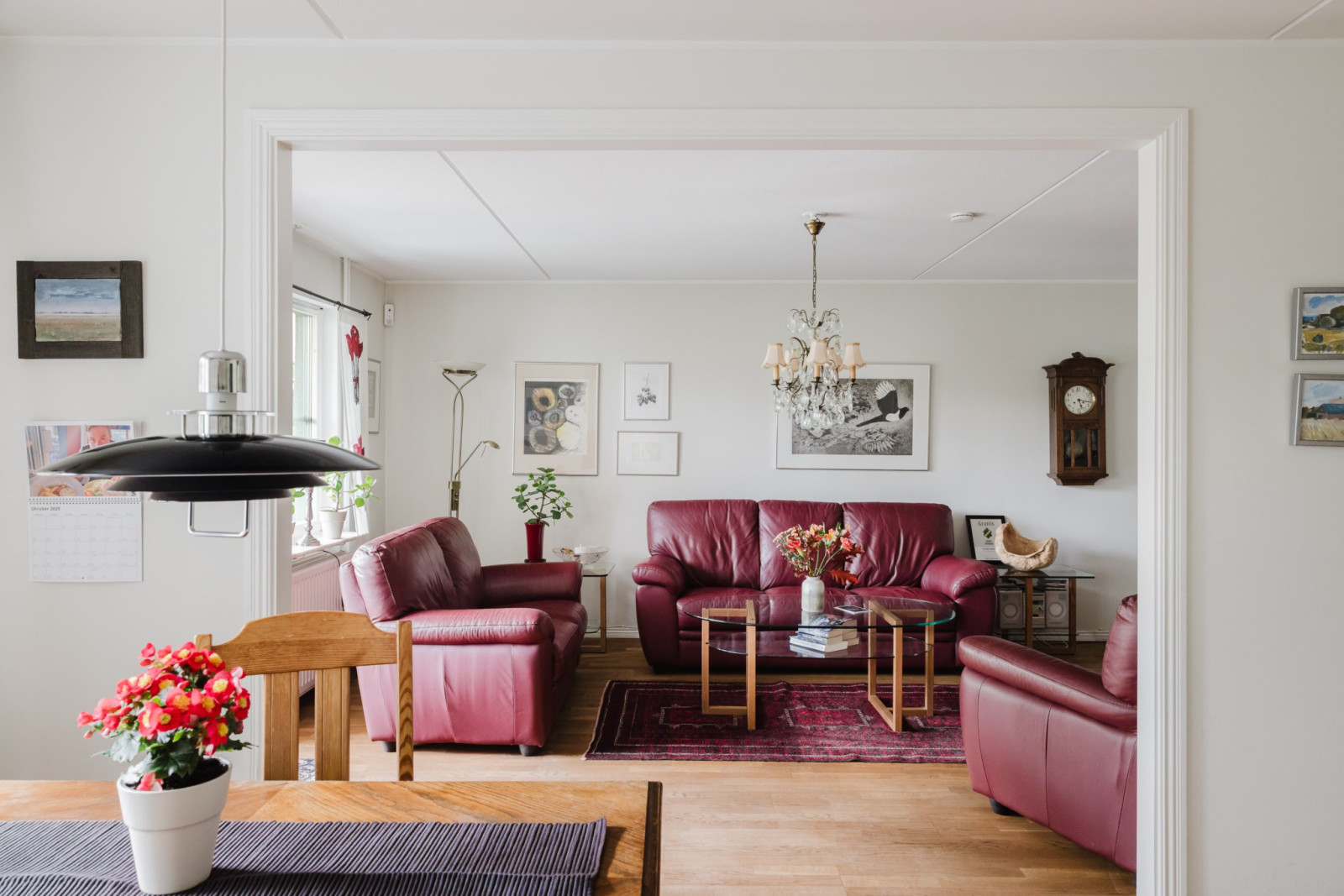 Vardagsrum Säbytorgsvägen 45