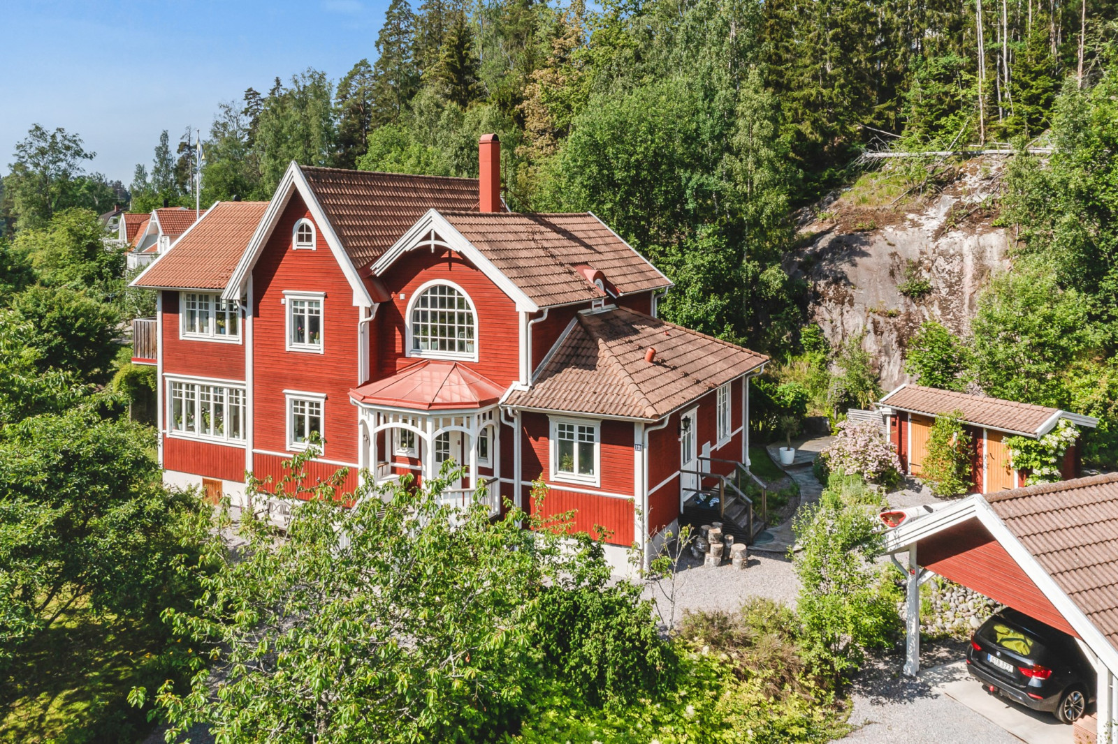 Exteriör Bergviksvägen 12